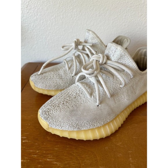 Adidas Yeezy Boost 350 V2 Cream/Triple White Unisex Size 8.5 US 100% Authentic - Picture 3 of 11